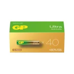 GP Ultra Alkalin AAA İnce Kalem Pil 40'lı Paket