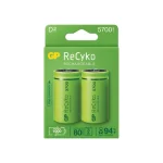 GP Recyko 5700mAh D Büyük Boy Şarj Edilebilir Pil 2'li Paket