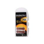 Duracell 312 Numara İşitme Cihazı Pili 6'lı Paket
