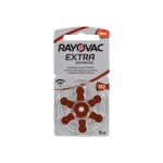 Rayovac Extra Advanced 312 Numara İşitme Cihazı Pili 6'Lı