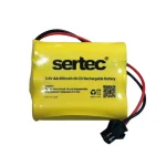 Sertec 3.6V 3S1P AA 800 Mah Kablo + Siyah Konnektörlü Oyuncak Pili