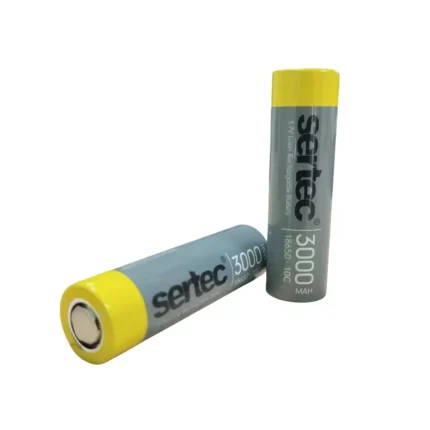 Sertec 18650 3.7V 3000 Mah 10C Li-Ion Şarjlı Pil