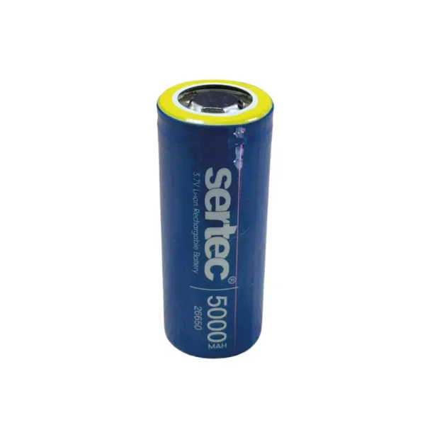 Sertec ICR26650 Li-Ion 3.7V 5000mAh 3C Şarjlı Pil