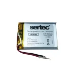 Sertec - 403040 3.7V 450 MAh Li-Polymer Pil (Devreli/1.5A)