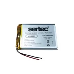 Sertec - 454261 3.7V 1500 MAh Li-Polymer Pil (Devreli/1.5A)