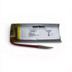 Sertec - 601539 3.7V 300 MAh Li-Polymer Pil (Devreli/1.5A)